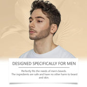 Beard Care Cream Moisturizing Facial Hair Growth Dashing Soften Moustache Beard Grooming Product Gentlemen Beard Styling Wax