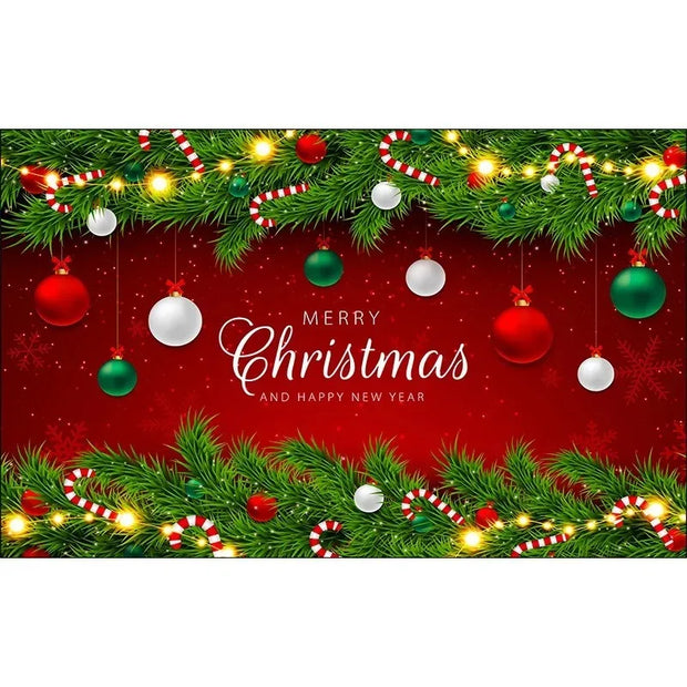 2025Merry Christmas Welcome Doormat Living Room Front Door Entrance Foot Mat Bedroom Bath Rug Christmas Decorations