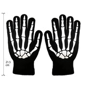 New Terror Halloween Party Cosplay Children Adult Death Black Cloak Cloak Halloween Skull Skeleton Ball Costume Prop Set