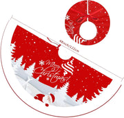 VIKAMA Cartoon Christmas Tree Skirt Suitable For Decoration At Christmas And New Year Parties Christmas Tree Dress Cushion