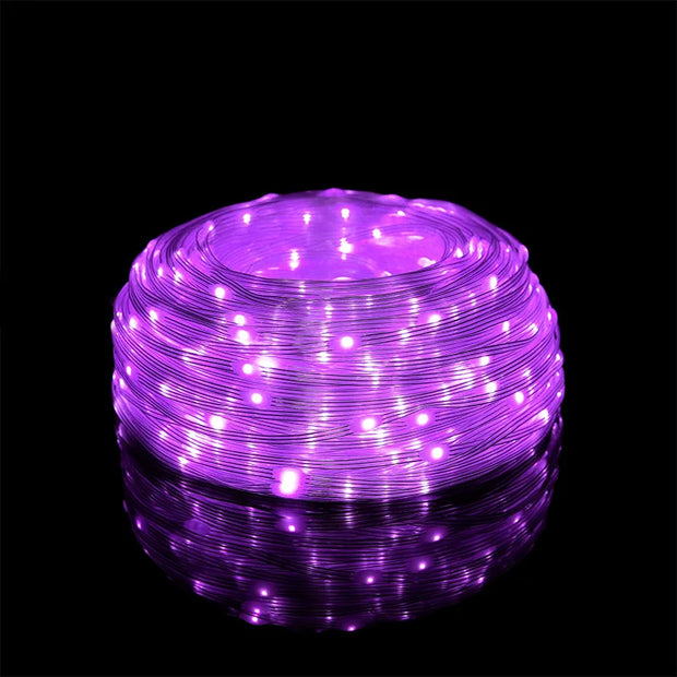 Christmas Decorations For Home 2025 Led Festoon Fairy Lights 20/50/100M EU/US Plug New Year 2025 Street Garland On The House