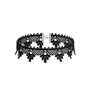 Neo-Gothic Punk Black Sexy Lace Chokers Necklace For Women Fashion Retro Clavicle Chain Halloween Collar Choker Steampunk Gifts