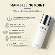 Milk Glow Toner Brightening Skin Powerfully Moisturizes Relieve Dry And Tired Skin Locks In Moisture Beauty Skin Care 100ML