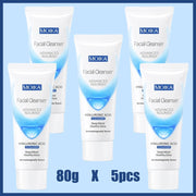 Facial Foam Cleanser Gentle Cleansing Pores Oil Control Blackhead Removal Whitening Moisturizing Korean Skin Care Products 80g