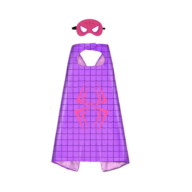 birthday Gifts Superhero Capes for Boy girl  Cartoon Dress Up Costumes Party Supplies Easter halloween cape cloak