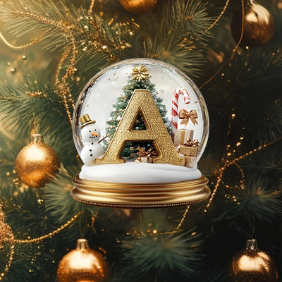 Christmas Tree Decorations Mixed Letter Desktop Ornament Family Portrait Decor Farmhouse Vacation Desktop Decoration Acrylic