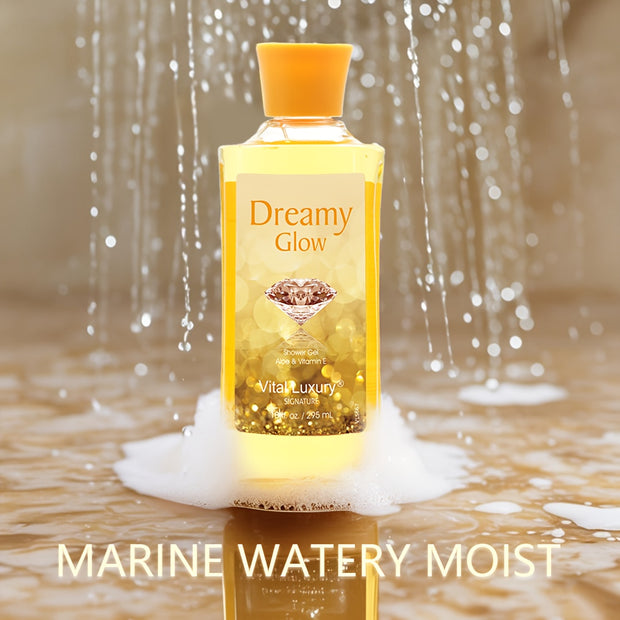 10fl. Oz Cool White Musk Body Wash for Women & Men - Alcohol-Free Moisturizing Shower Gel with Glycerin & Vitamin E, Luxurious Oriental Fragrance, Hydrating Cleanser for All Light Beige Types