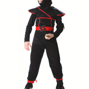Kid's Warrior Character Clothing, Cartoon Samurai Character Halloween Outfits, Boy's Clothes For Party Performance