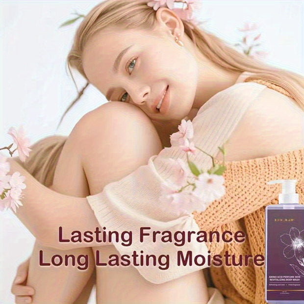 16.91oz Moisturizing Shower Gel - Fresh Shower Gel, Cleansing Light Beige - Nourishing Shower Gel 1pc KF Moisturizing Shower Gel Purple