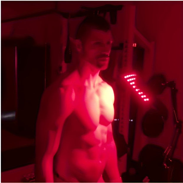 Red Light Relax for Face and Body, Red Infrared Light Relax Lamp with Stand LED 660nm Red Light-Relax& 850nm Infrared Light Device for Body prime day