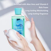 10fl. Oz Cool White Musk Body Wash for Women & Men - Alcohol-Free Moisturizing Shower Gel with Glycerin & Vitamin E, Luxurious Oriental Fragrance, Hydrating Cleanser for All Light Beige Types