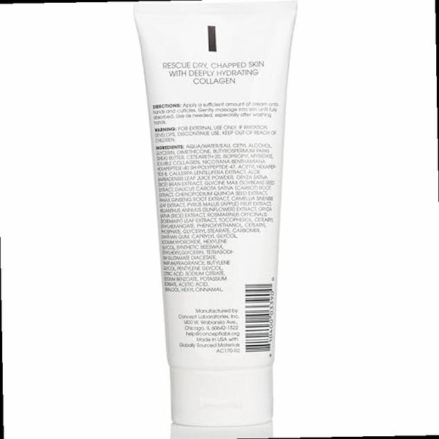 Advanced Clinicals Collagen Hand Body Cream Skin Care Moisturizer Lotion For Dry Cracked Skin Soothing Hydrating Plant Collagen Lotion W Aloe Vera Green Tea Shea Butter Large 8 Fl Oz