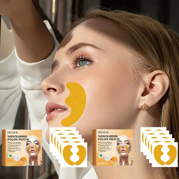 Face Line Stickers Nourish Skin & Laugh Lines 10 Stickers, Tighten Skin, Moisturize & Nourish
