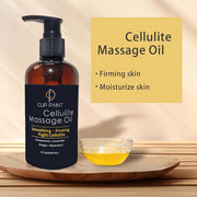 CLIP PAINT Firming Massage Oil With Lavender & Chamomile 8 Fl Oz, Ginger Rosemary Essential Oils For Body Sculpting - Spa Quality Skin Smoothing Moisturizer, Post-Workout Hydration & Bath Therapy, Cruelty-Free