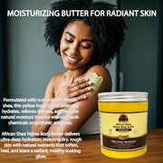OKAY Pure Naturals African Shea Yellow Body Butter - 30 oz / 850 ml