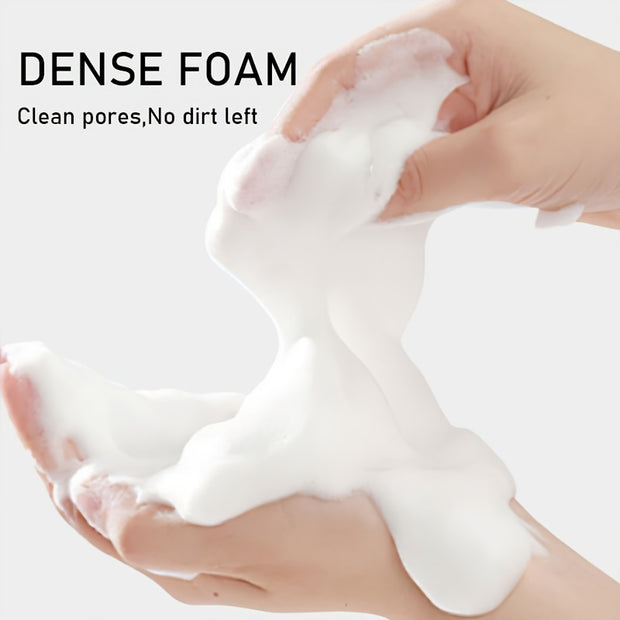 3.38 fl oz/ 100ml - Rose Scented Body Wash - Coconut Oil, Deep Moisturizing, Dense Foam, Skin Friendly, Long Lasting Fragrance, Absorbs Sebum