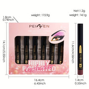 Multifunctional Shiny Eyeshadow Pencil Set - 6 Colors, Waterproof Metallic Matte Eyeshadow Stick, Colorful Highlight Eyeliner, Carnival Makeup Gift, Mother's Day Gift, Anniversary Gift