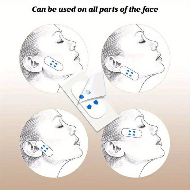 120pcs Of Markless Facial Lifting Patch, Eye Wrinkle Lift, Double Chin Lift, Invisible Facial Tape, Facial Training Tape