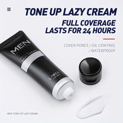 4pcs Men Skincare Set - Day & Night Care - Gently Cleanse Skin, Lock In Moisture - Cleanser Toner Lotion Tone Up Cream - Ideal Gift for Boy Friend Husband Father Valentines Day Gift Set