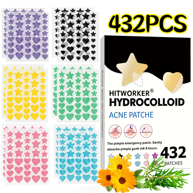 432Count Patch, Covers Pimple And, Pimple Patch for Covering Zits And Blemishes, Spot Stickers for Face And Light Beige (Copy)