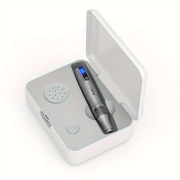 Dr. Pen M8S Electric Wireless Adjustable Professional Beauty Pen Skin Care Tool W/ 20pcs 0.25mm Nano Replacement Cartridges
