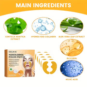 Face Line Stickers Nourish Skin & Laugh Lines 10 Stickers, Tighten Skin, Moisturize & Nourish