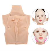 Full Face Lift Sleeping Belt Reusable Mask Chin Lift Facial Mask Face Belt Double Chin Thin Facial Bandages Cheek Belt Strap Face Massage Shaper For Women