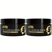 2pcs - Black Cleansing Face Mask, Facial Mask Extracted From Bamboo Charcoal Plants, Clay Mask for Face Moisturizes Oil Control, Clean Facial Light Beige, Suitable for Both Men And Women-100G