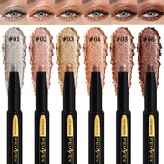 Multifunctional Shiny Eyeshadow Pencil Set - 6 Colors, Waterproof Metallic Matte Eyeshadow Stick, Colorful Highlight Eyeliner, Carnival Makeup Gift, Mother's Day Gift, Anniversary Gift